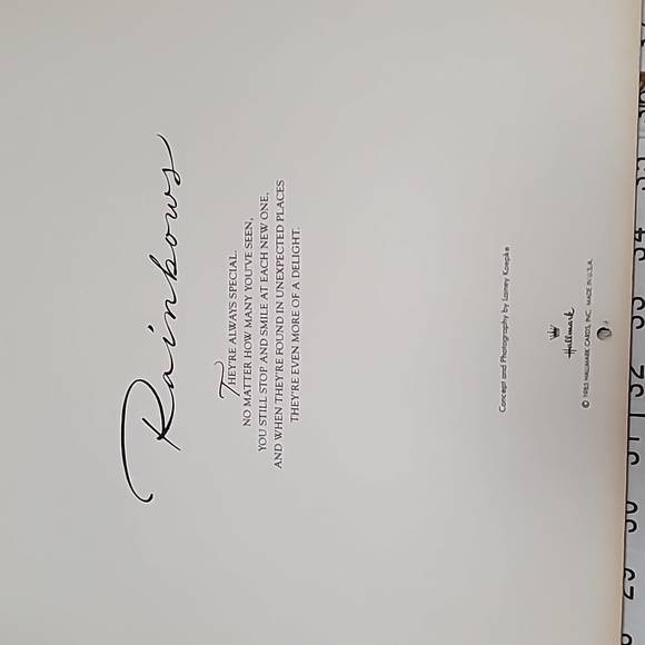 Vintage 1986 Hallmark Rainbows Calendar Preloved - Picture 4 of 10